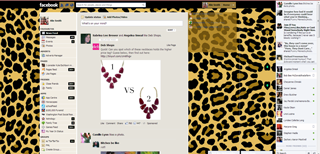 Cheetah Print Facebook Theme