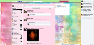 Rainbow Art Facebook Theme