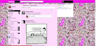 Riot Facebook theme