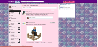 Diamond Facebook Theme