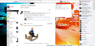 California Facebook Theme