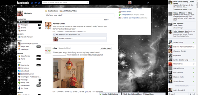 Space Facebook Theme