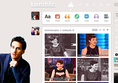 Tumblr dashboard: Colin O'Donoghue #3