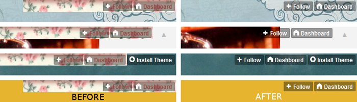 tumblr - Blog Controls Fix
