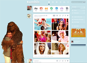 Chris Colfer & Chewbacca