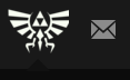 legend of zelda - triforce home button **fixed**