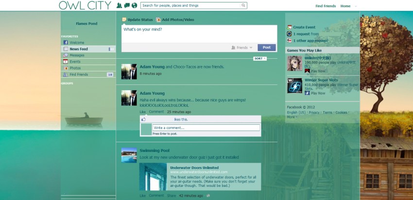 Owl City: The Midsummer Station facebook