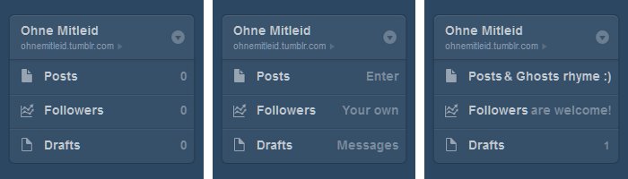tumblr - Custom "Real" Post Counts