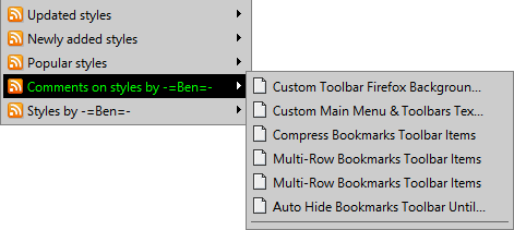 Limit Live Bookmarks Menus to 6 Items (or Custom)