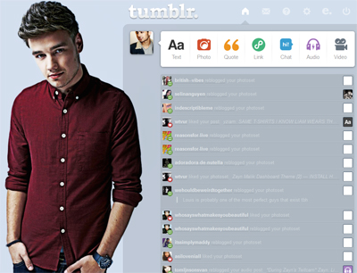 Liam Payne Dashboard Theme {4}