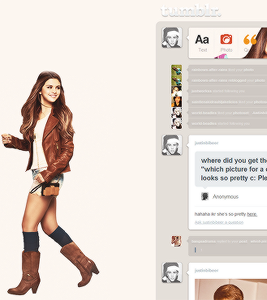 Selena Gomez Dashboard Theme #1