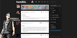 austin carlile (of mice & men) dashboard theme