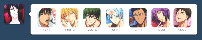 Tumblr Icons - Kuroko no Basket