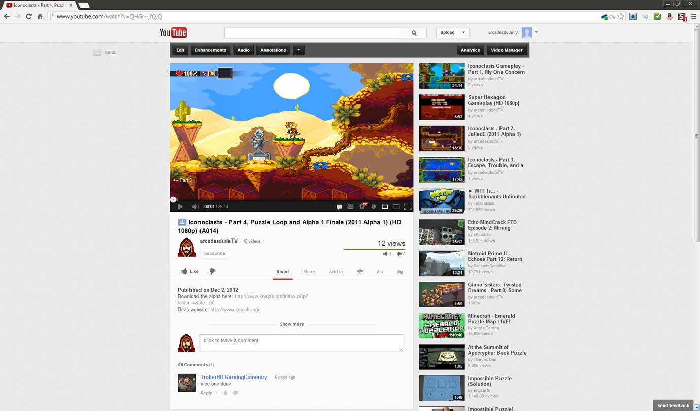 Youtube Centered w/Old Grey BG  Jan 2 2014