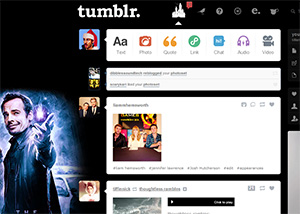 Tumblr dashboard: the Dresden Files