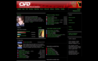 CSFD - tmavý styl / dark style