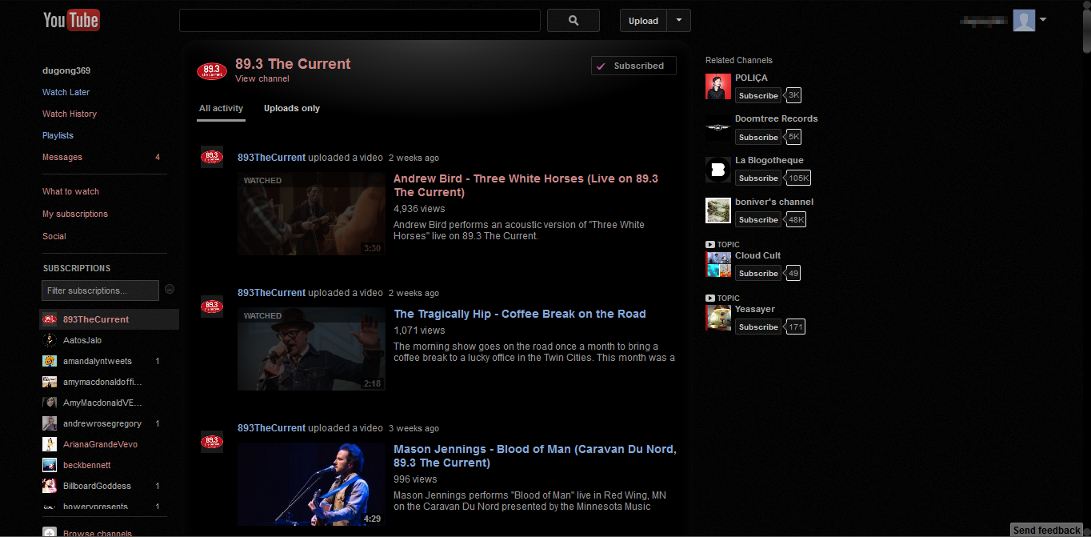 Override YouTube styles