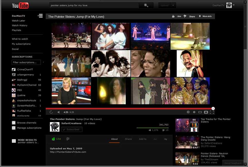 YouTube (2013) Simple Black