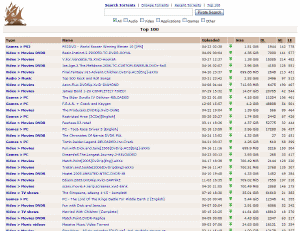 Piratebay.org - adblocked & tweaked