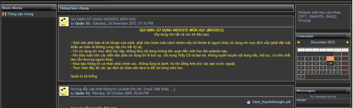 Moodle 'Paint in black'