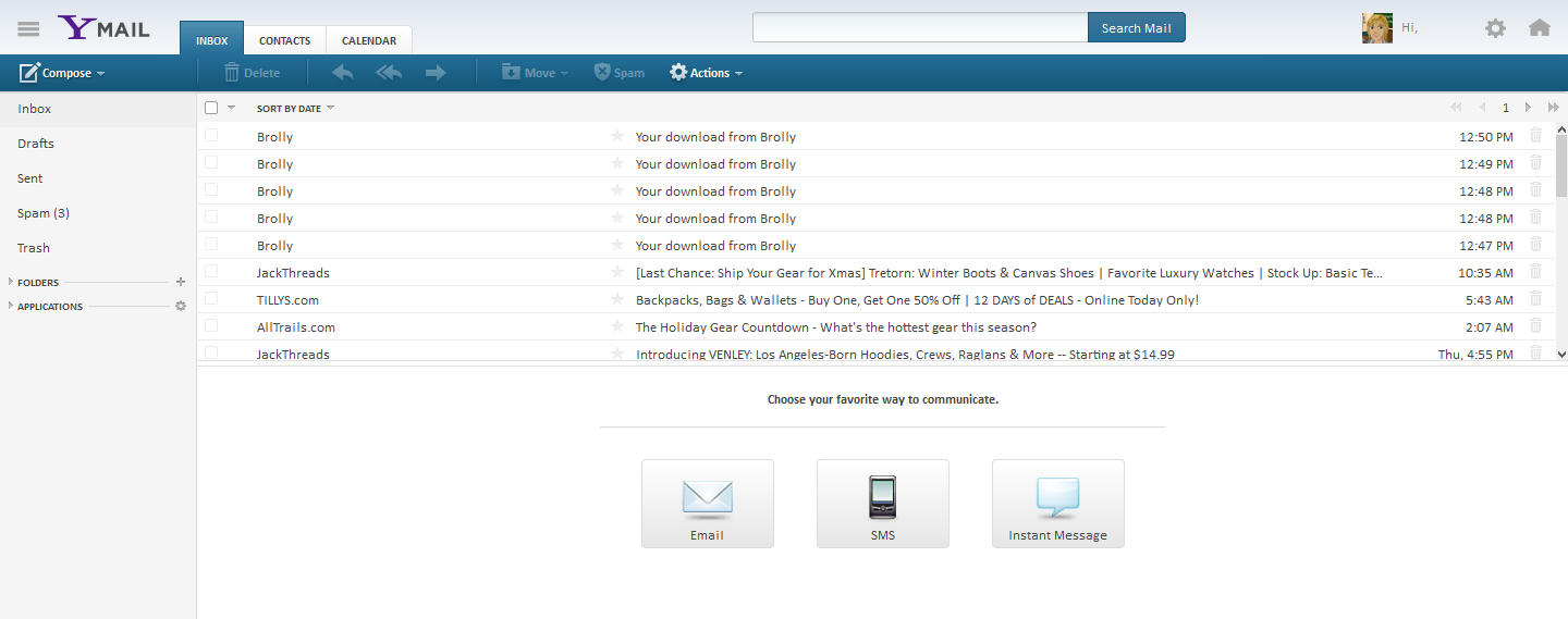 Yahoo! Mail. Beautiful & Simple.