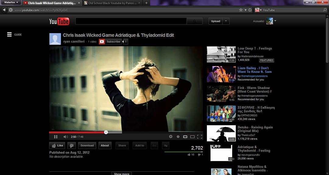 Old School Black Youtube by Panos