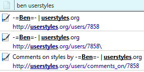 Compress Awesome Bar Autocomplete on Firefox 3