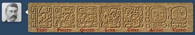 Dawn of a new (Mayan) age (Tumblr new post icons)