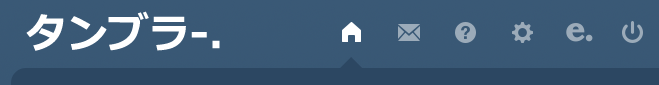 Tumblr logo in Japanese