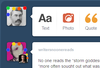 Christmas lights for Tumblr avatars