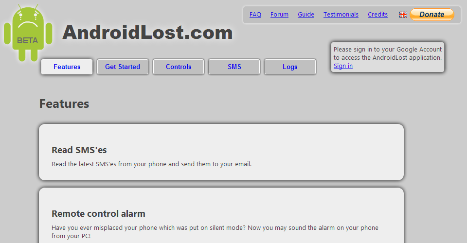 Android Lost - Web 2.0