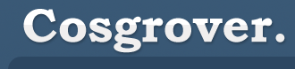 Logo tumblr Cosgrover