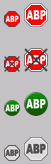 Adblock Plus 0.7 - replacement for cockroach icons