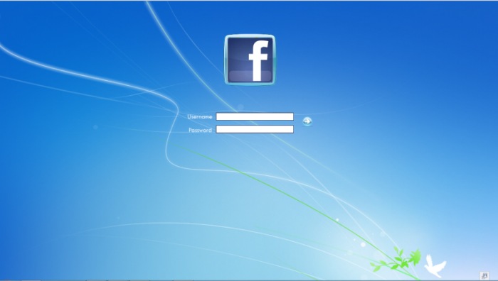 FaceBook !!! Windows 7 login !!! FaceBook