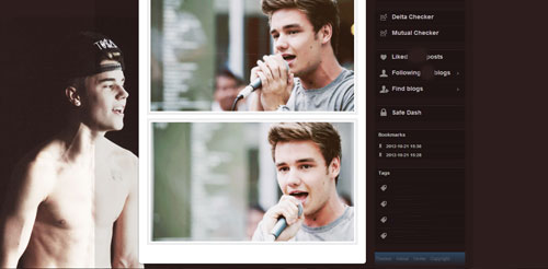 dashboard theme #2-Justin Bieber