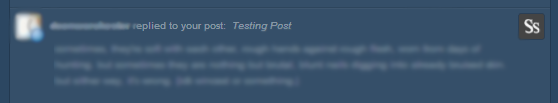 Tumblr Reply Wrap