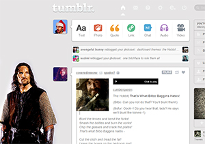 Tumblr dashboard: Aragorn