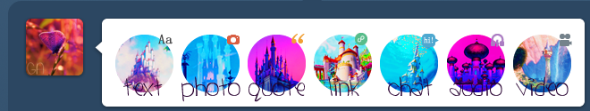 Disney Princess Castle Tumblr Post Icons