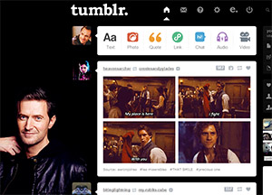 Tumblr dashboard: Richard Armitage #3