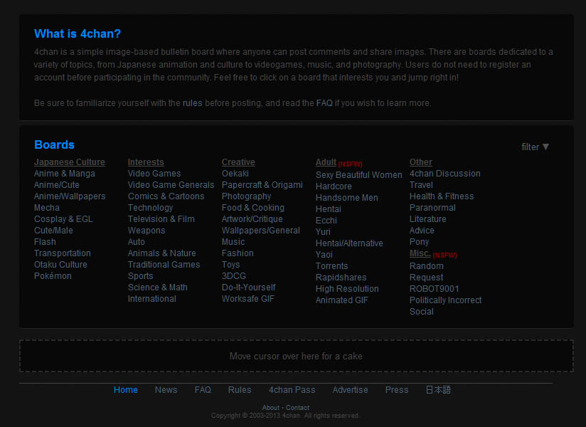 moChan - a dark 4chan user style