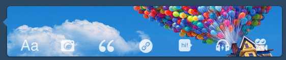 UP! Post Icons