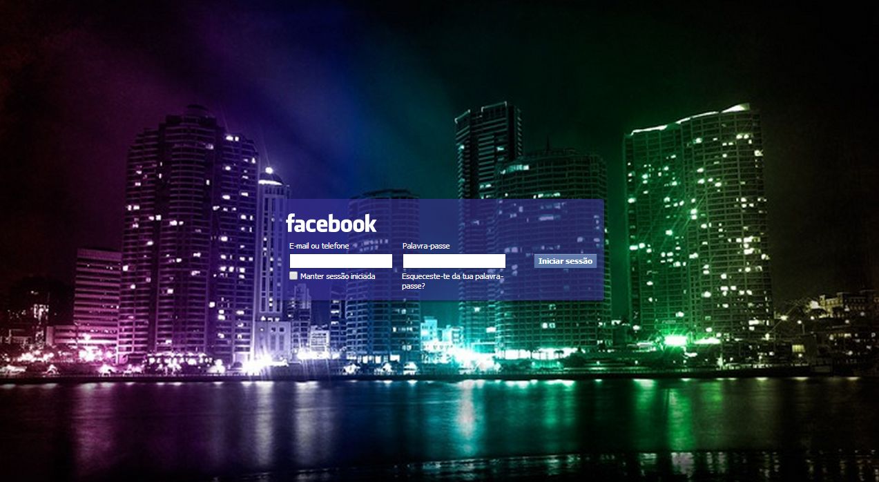 Minimalist Login- Night City