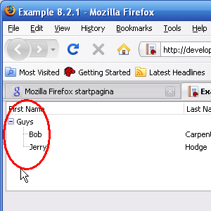Show XUL Tree Lines - Firefox 3 - Windows platform