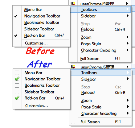 Firefox: better checkbox