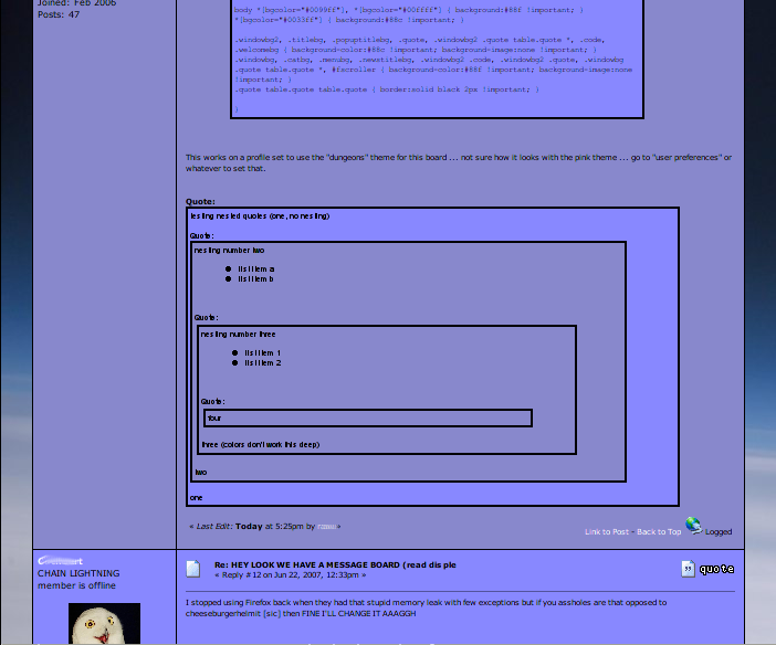 ProBoards.com - slate blue theme