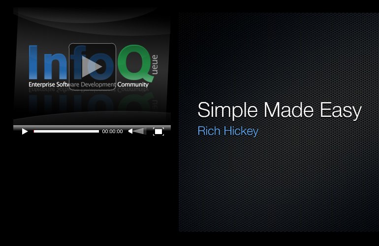 InfoQ Presentation Blackout