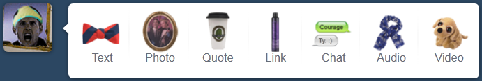 Tumblr - Dashboard Bar - Glee