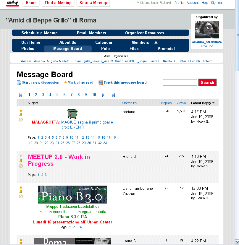 Meetup+Slim - Better layout for slim people