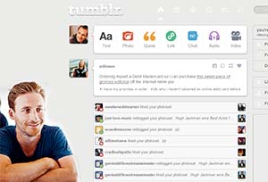 Tumblr dashboard: Dean O'Gorman #1