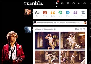 Tumblr dashboard: Enjolras #2